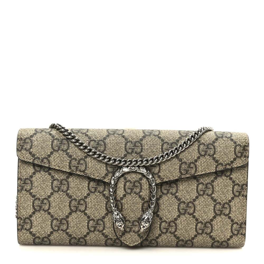 Gucci Gg Supreme Dionysus Chain Clutch #250468G79B